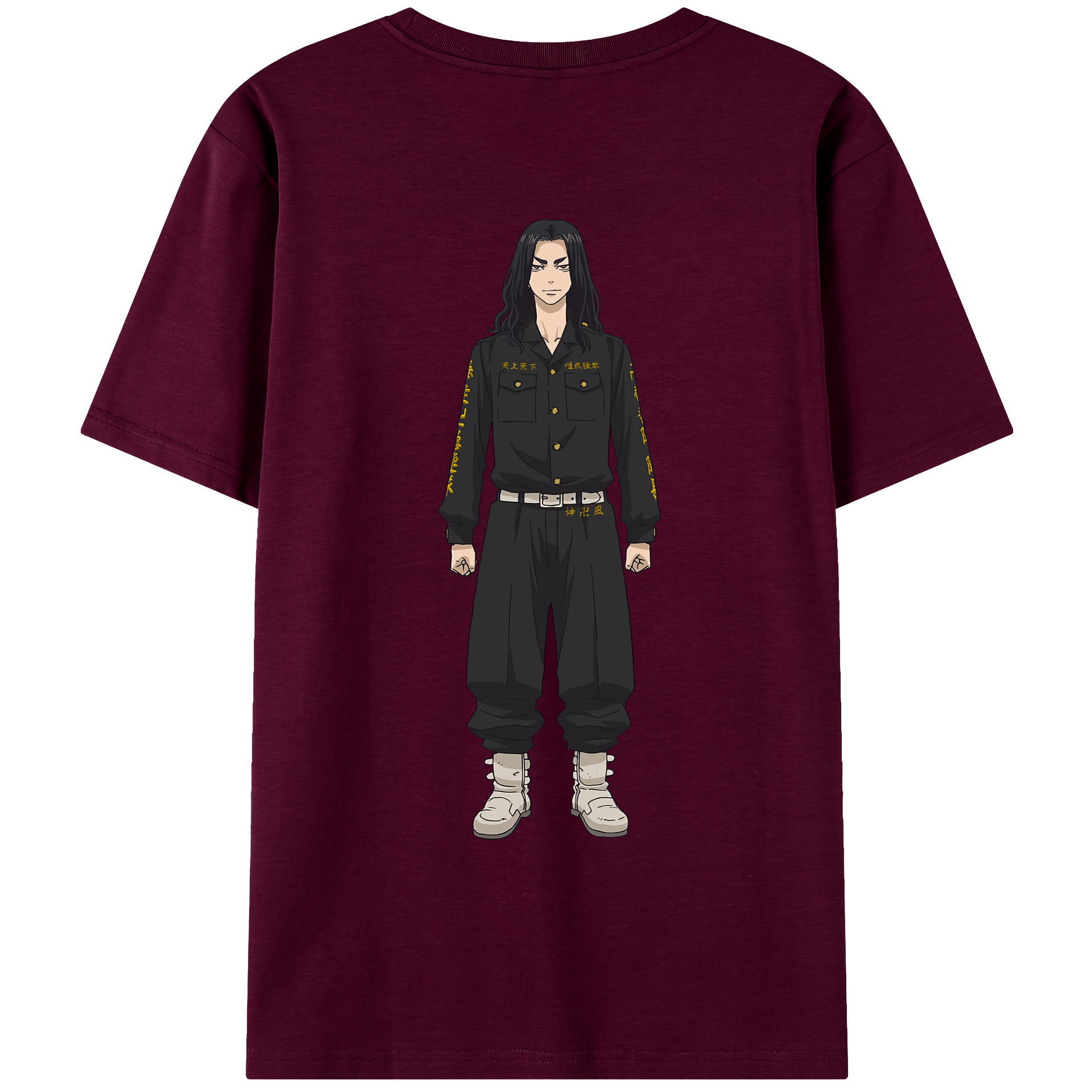 （画像用） 東京リベンジャーズ Tokyo Revengers レディース半袖Tシャツ(バックプリント)